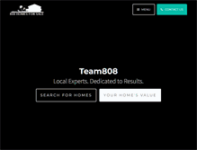 Tablet Screenshot of 808homesforsale.com